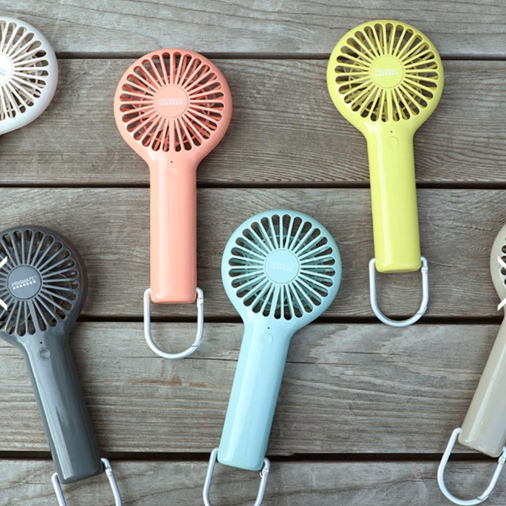 Portable Fan( f) Green; Brand New